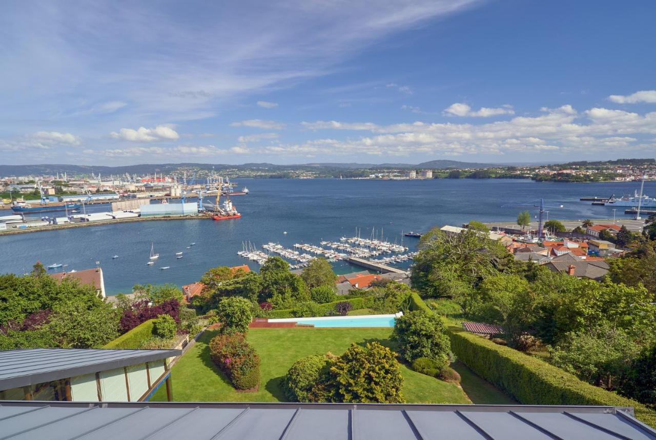 Apartamento Con Piscina Y Excelentes Vistas Феррол Экстерьер фото