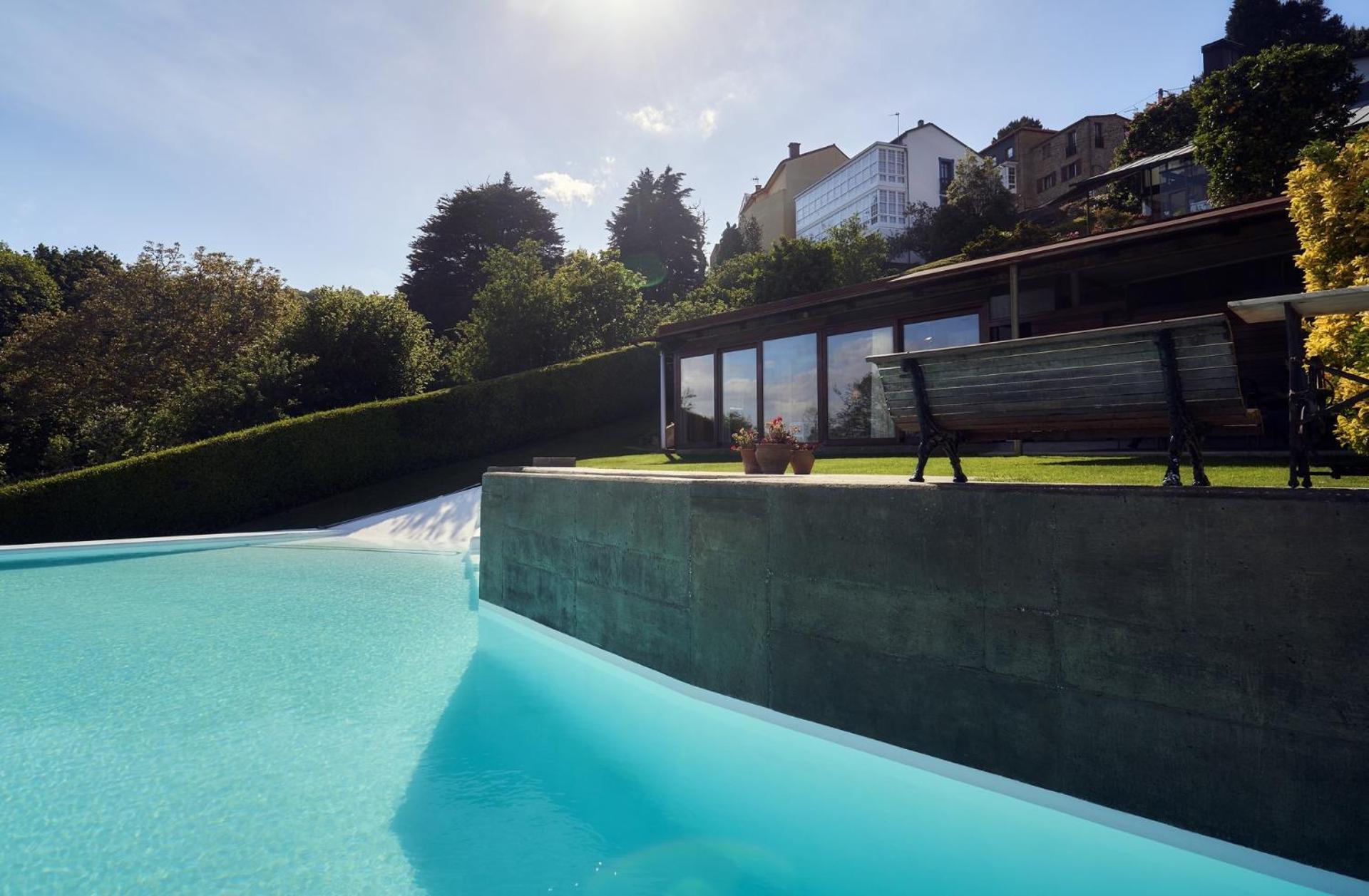 Apartamento Con Piscina Y Excelentes Vistas Феррол Экстерьер фото